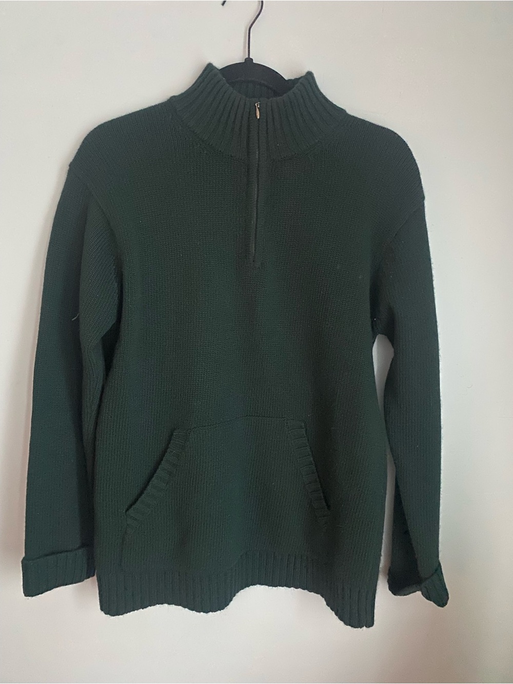 Green Merino Wool sweater